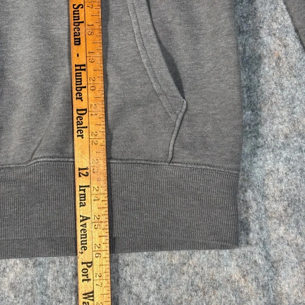 The North Face‎ Bear Graphic Hoodie Mens S Taupe Grey Pullover Sweatshirt A532A